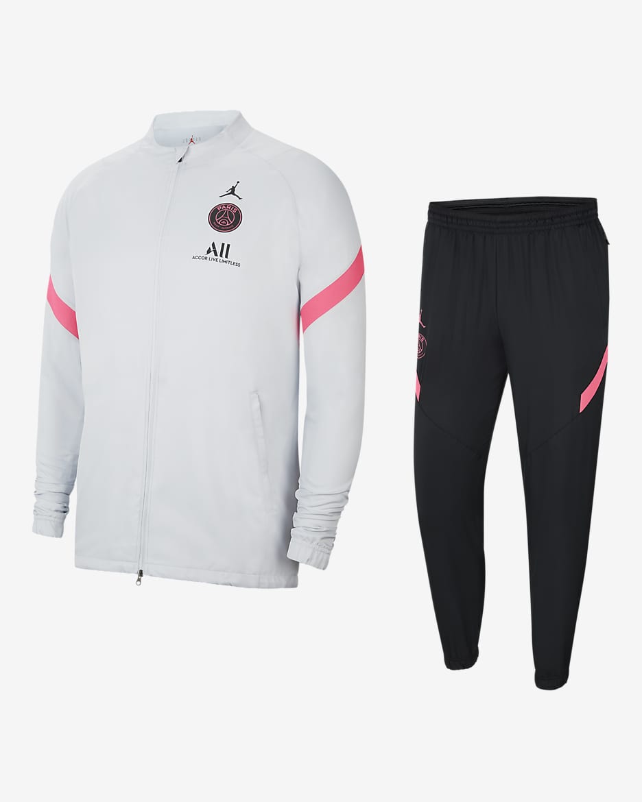 Mens psg jordan tracksuit best sale